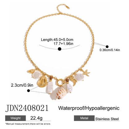 Uworld Creative 316l Stainless Steel Oil Drop Heart Charms Pendant Necklace Personalized Jewelry Attractive Women Accessory
