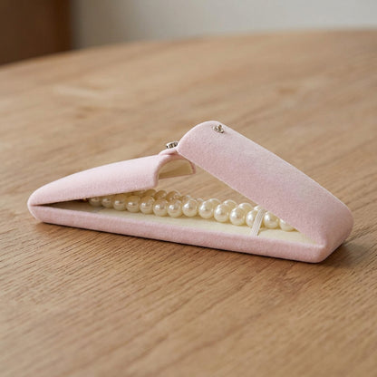 Double Open Button Jewelry Box