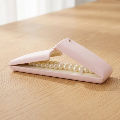 Double Open Button Jewelry Box