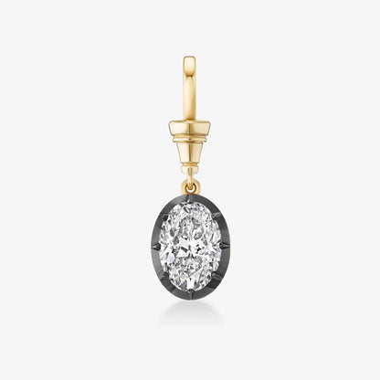 Ins Influencer 316L Fashion Stainless Steel Geometric Pendant Black Gold PVD Plated Emerald/Marquise/Hexagon Zircon Men Necklace