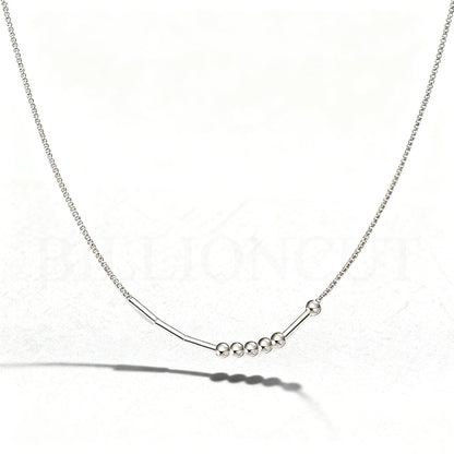 316L Stainless Steel Morse Code Necklace, Custom Name Design, Hypoallergenic and Tarnish Resistant, Creative Mystery Gift, DIY