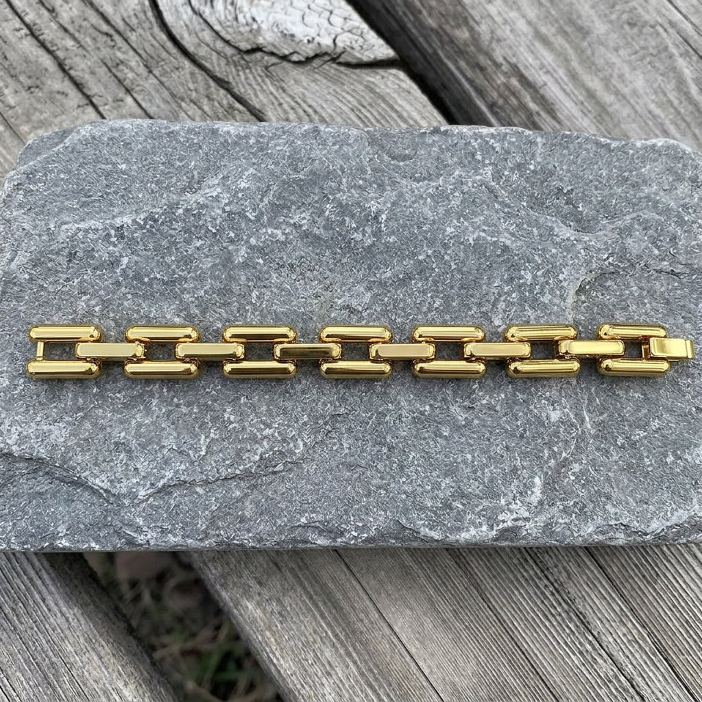 Bracelet for Men Women Fashion Gold Plated