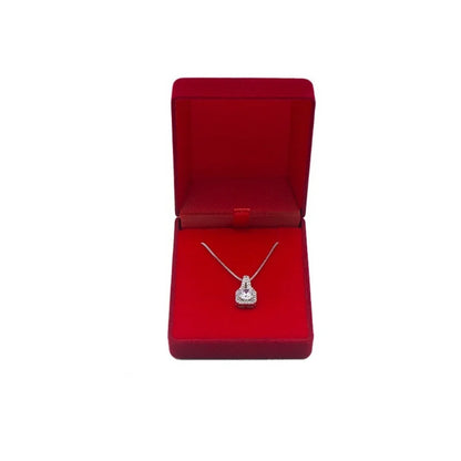Velvet Necklace Box Plush Necklace Holder Box Square Jewelry Box  Jewellery Packaging Case For Dressing Table Gift Giving