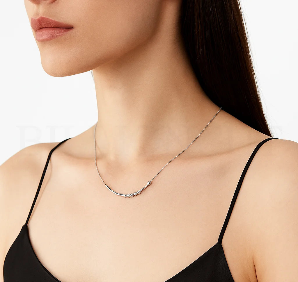 316L Stainless Steel Morse Code Necklace, Custom Name Design, Hypoallergenic and Tarnish Resistant, Creative Mystery Gift, DIY