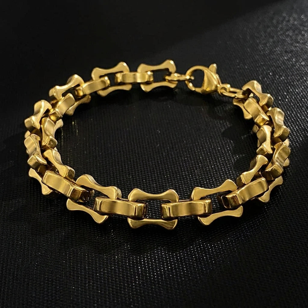 Bracelet for Men Women Fashion Gold Plated