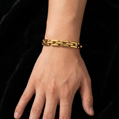 Bracelet for Men Women Fashion Gold Plated